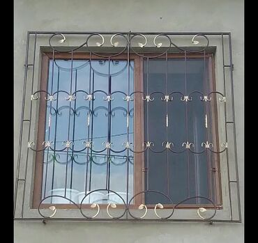 Решетки для окон: Решетки для окон, Кованные, На заказ, Без установки — 2