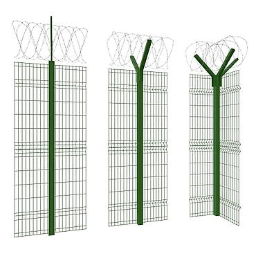 Сетка гиттер: Установка всех видов заборов, сетка гиттер из Профнастила, из — 14