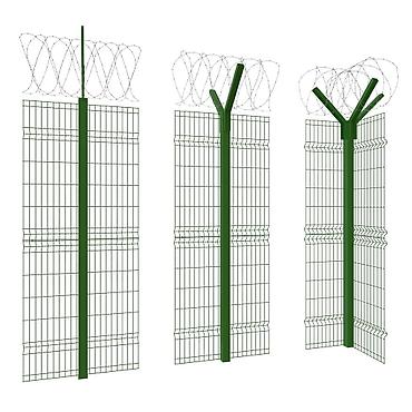 Металлические заборы: Установка заборов, любых видов. сетка гиттер. габинной сетки — 9