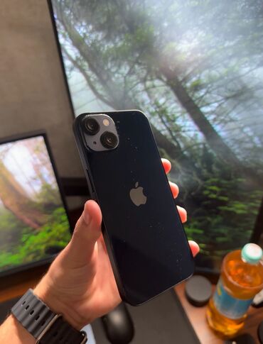 мониторы бу бишкек: IPhone 13, Б/у, 128 ГБ, Синий, Защитное стекло, Чехол, 91 %