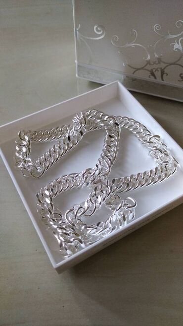 polovne muske jakne: Chain, Material: Silver