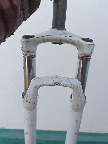 Велозапчасти: Велосипедная вилка (амортизационная) - Тип: передняя вилка с двумя — 11