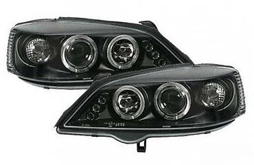 CRNI ANGEL EYES FAROVI OPEL ASTRA G | Crni tuning sportski clear