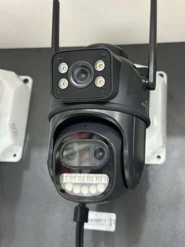 mini kamera: Simsiz Wifi ptz 2 kamera 360° 8mp/4K Çöl səraiti ücün matorlu 2
