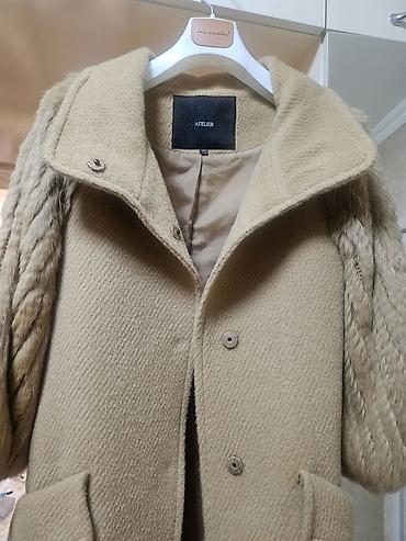 vipe: Palto, Max Mara, L, rəng - Qəhvəyi — 3