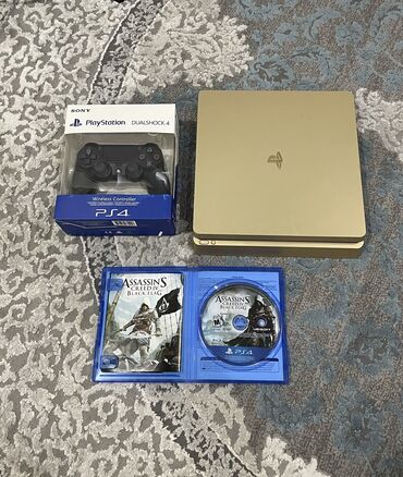 PS4 (Sony PlayStation 4): Продаю PS 4 Slim 500 GB Работает отлично, без никаких дефектов Есть