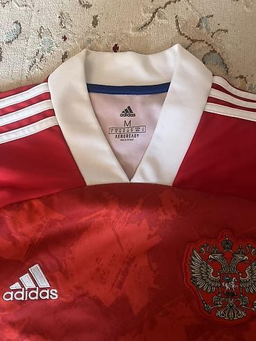 adidas campus: Мужская футболка, M, Adidas, Новый, цвет - Красный, Самовывоз, Бесплатная доставка — 2