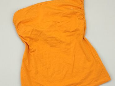 pomarańczowa spódnice: T-shirt, H&M, S, stan - Zadowalający
