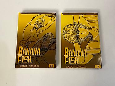 кеша: Banana Fish Манга VIZ media Лот 3 и 4 Том Английский язык, лицензия — 1