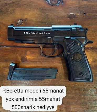 Oyuncaqlar: Shuang Wei C.18 – P.Beretta üslublu pnevmatik/oyuncaq tapança. Korpus — 1