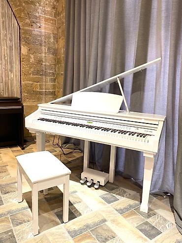 Musiqi alətləri: Koreya istehsali olan dünya şöhrətli kurzweil pianoları. Sevimli — 9