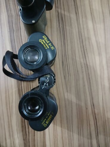 Binokllar: BLIIC6 8x30 markalı, qara rəngli, keyfiyyətli optikaya sahib binokl — 6