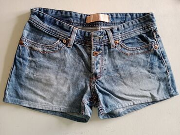 velicina farmerki 28: M (EU 38), Jeans, color - Light blue, Single-colored