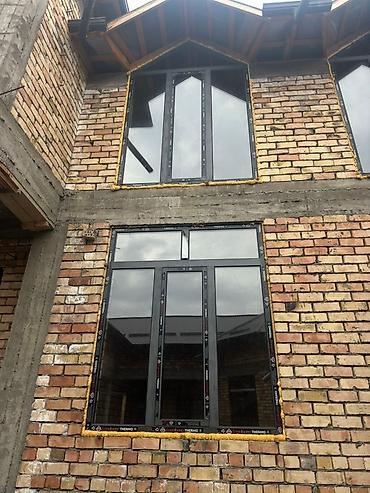 Межкомнатные двери: Термо Изготовление окон и дверейДвустворчатая дверь из ПВХ профиля с — 3