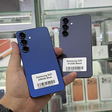 самсунг с25 фе: Samsung Galaxy S25, Б/у, 512 ГБ, цвет - Синий, 1 SIM, 2 SIM, eSIM — 6