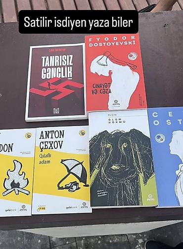 Kitab dəsti - Tanrısız Gənclik – roman (Cemil Ətiyyətli nəşri) -