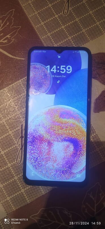 Samsung: Samsung Galaxy A23, 128 GB, rəng - Qara, Barmaq izi, İki sim kartlı