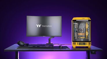 Korpuslar: 👉 Thermaltake The Tower 300 Bumblebee Edition - Unikal Dizaynlı — 2