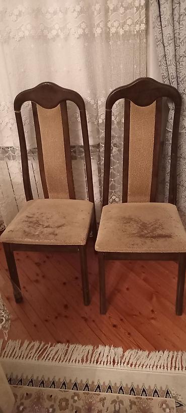 Mebel: Qonaq otağı üçün, İşlənmiş, Qatlanmayan, rəng - Bej Stul — 1