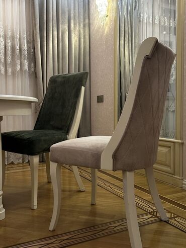 Stullar: Ela veziyyetde qonaq otagi ucun10 eded stul üzerindeki çexolu ile — 4