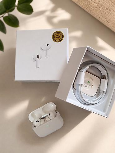 чехлы на аирподс 2: Новый Беспроводные (Bluetooth) Наушники, Apple, цвет - Белый — 2