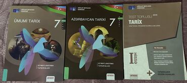 Kitablar, jurnallar, CD, DVD: Tarix test toplusu