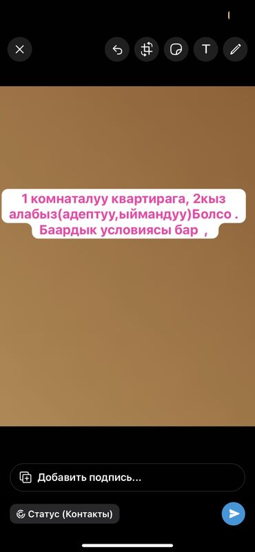 10мкр квартиры: 1 бөлмө, Менчик ээси, Чогуу жашоосу жок, Жарым -жартылай эмереги бар, Толугу менен эмереги бар, Эмерексиз