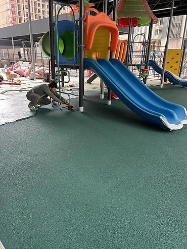 слив пантыры: Резиновое покрытие для уличных площадок (спортивных и детских) - Тип — 3