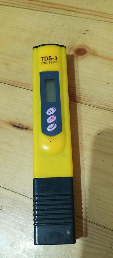 ph meter: TDS metr, TDS meter, codluq ölçən. İşlənmiş, normal vəziyyətdə — 1