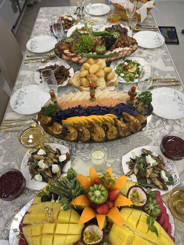 фуршет бишкек цены: Көчмө банкеттер | Идиш жуугучтар, Уюштуруучу-администратор, Жасалгалоочулар | Идиш-аякты ижарага берүү, Кенди бар, Фуршет столу