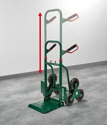 Merdevine: Kolica za stepenice sa trostrukim točkovima – Parkside - Konstrukcija — 3