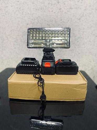 Освещение: Аккумуляторный светодиодный прожектор комплект - Яркая LED-панель с — 1