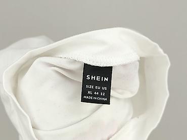 biale majtki: Shein, T-shirt damski, rozmiar XL — 5