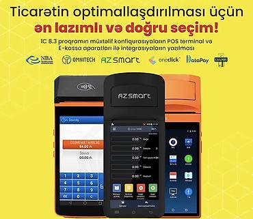 kass: Yeni nəsil NKA həlləri – Pos terminal + Vergi kassa aparatı vahid — 4