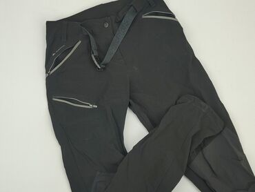 czarne klapki eleganckie: Other children's pants, 12 years, 152, condition - Good