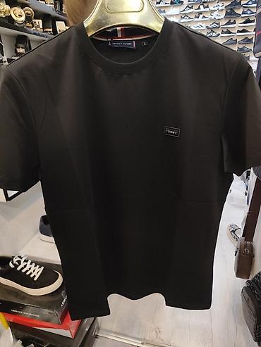 Kişi geyimləri: Futbolka, Tommy Hilfiger, L, rəng - Qara — 4