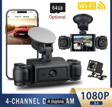 GPS naviqatorlar: Videoreqistratorlar, Yeni, Avtomatik, 64 gb, Çin