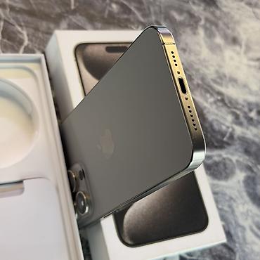 iphone cr: IPhone 15 Pro Max, Б/у, 256 ГБ, Natural Titanium, Чехол, Коробка, 84 % — 3