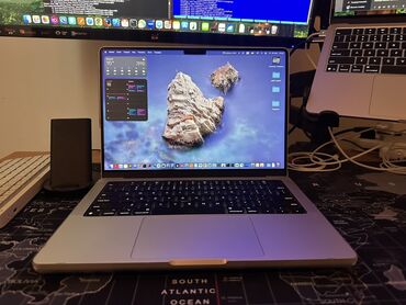 ноутбук прокат: Ноутбук, Apple, Apple M3 Pro, 14 ", Для работы, учебы, память NVMe SSD