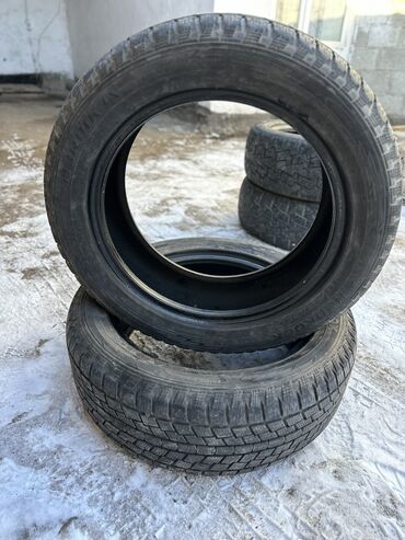 Шины: Шины 235 / 55 / R 18, Зима, Б/у, Пара, Внедорожные (АТ/МТ), Корея, Hankook