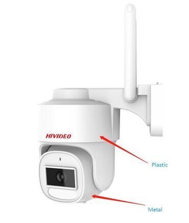 Видеонаблюдение: #Видеонаблюдение #Поворотная камера #Wi-Fi камера HiVideo H5A 3MP