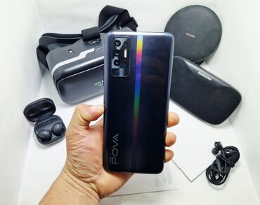 Tecno: Tecno Pova Neo 2, Б/у, 128 ГБ, цвет - Черный, 1 SIM, 2 SIM, eSIM — 10