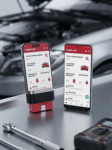 автосканер bluetooth: Портативный автосканер THINKCAR с подключением к смартфону - — 1