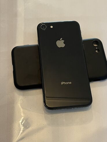 iphone 11 mini: IPhone 8, 64 ГБ, Jet Black, Отпечаток пальца