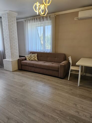 продажа квартир г токмок: 2 бөлмө, 50 кв. м, Жеке план, 6 кабат, Евроремонт