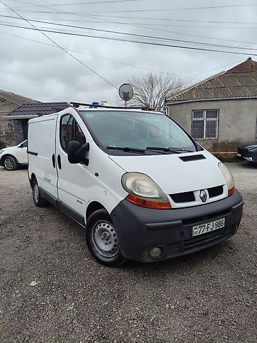 maşın qapıları: Renault Trafic yük mikroavtobusu - Korpus: ağ, sürgülü yan qapı və — 4