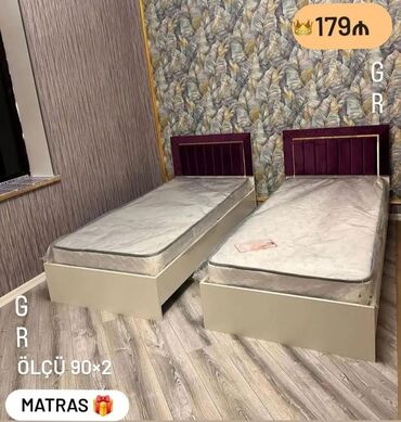 divan çarpayı: Новый, Односпальная кровать, С матрасом, Азербайджан