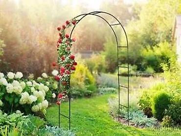 Baštenska dekoracija: LIVARNO Home – Metalni luk za ruže (Rose Arch) - Dekorativan vrtni — 14