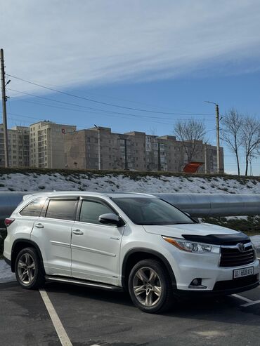 Toyota: Toyota Highlander: 2016 г., 3.5 л, Автомат, Гибрид, Внедорожник