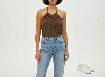 zara bluzy: Zara, Top damski, rozmiar S